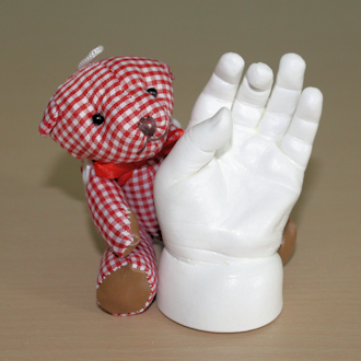 3D-Handabruck eines Babys