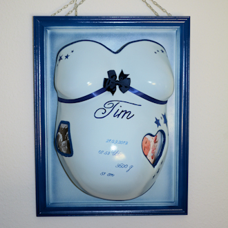 Babybauch Gipsabdruck Magdeburg