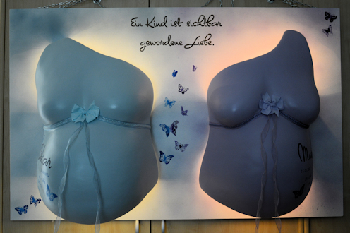 Babybauch Gipsabdruck Magdeburg