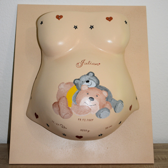 Babybauch Gipsabdruck Magdeburg