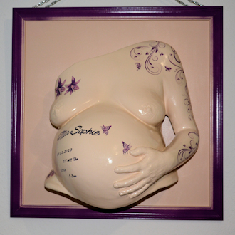 Babybauch Gipsabdruck Magdeburg